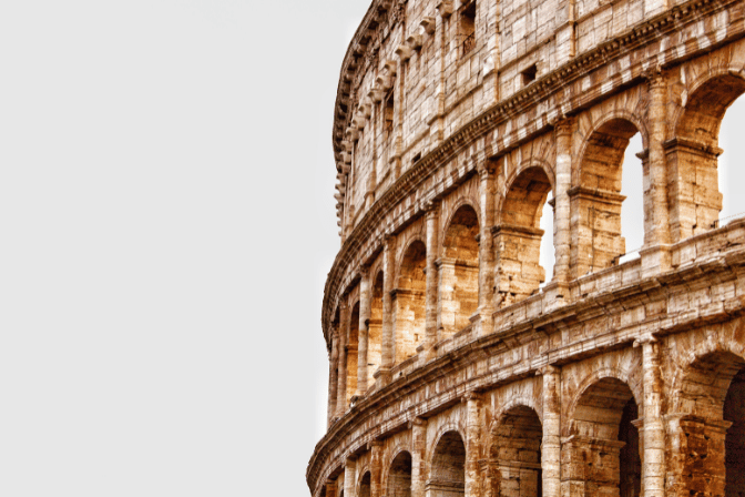 colosseum at day time in rome