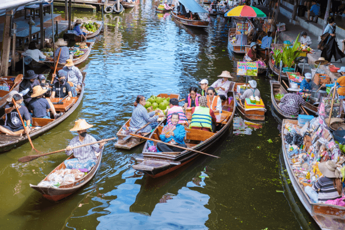 floating market bangkok