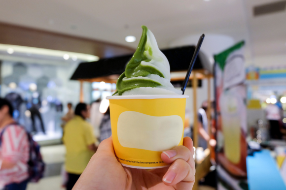 matcha-soft-serve